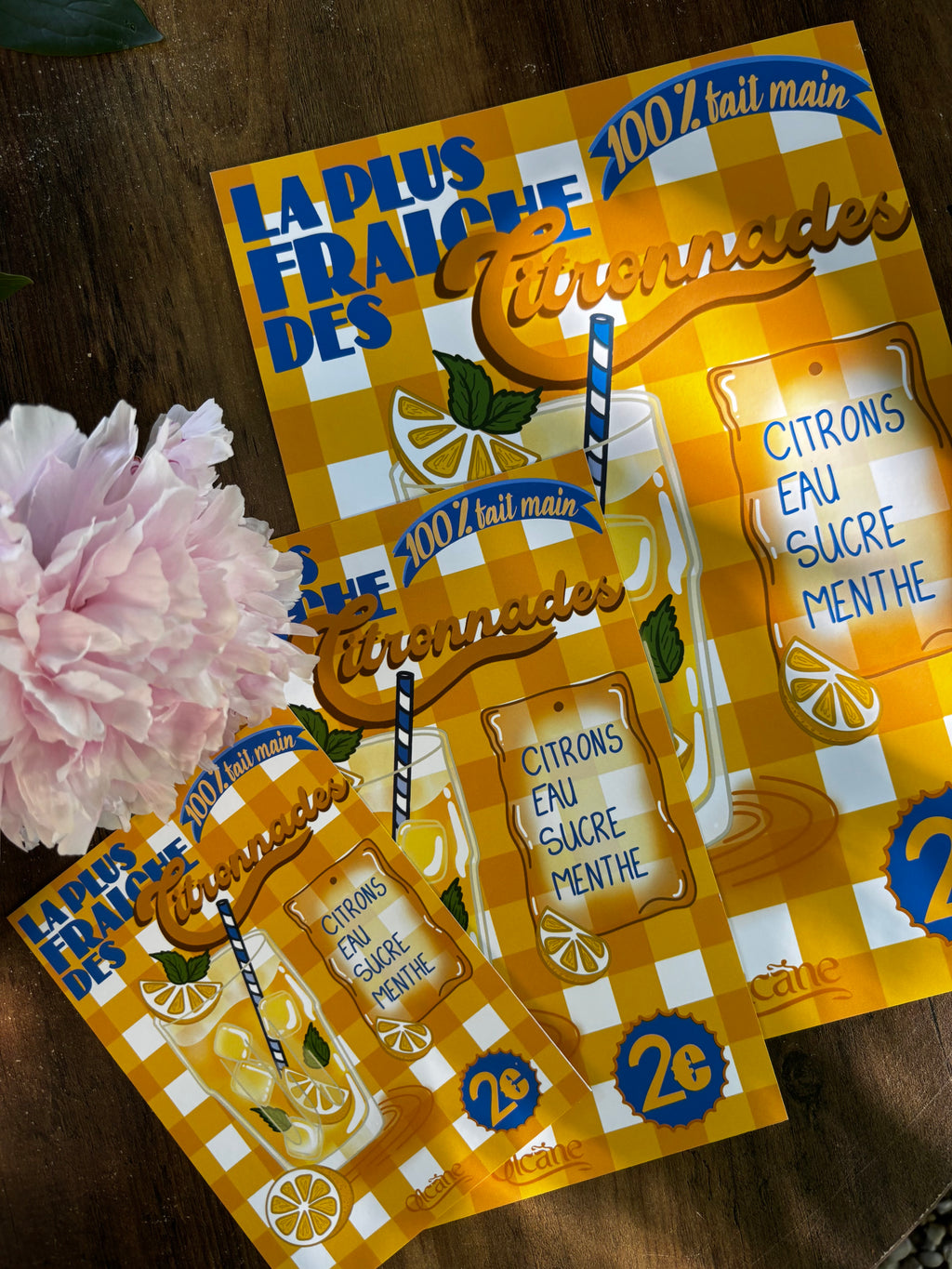 Affiches citronnades