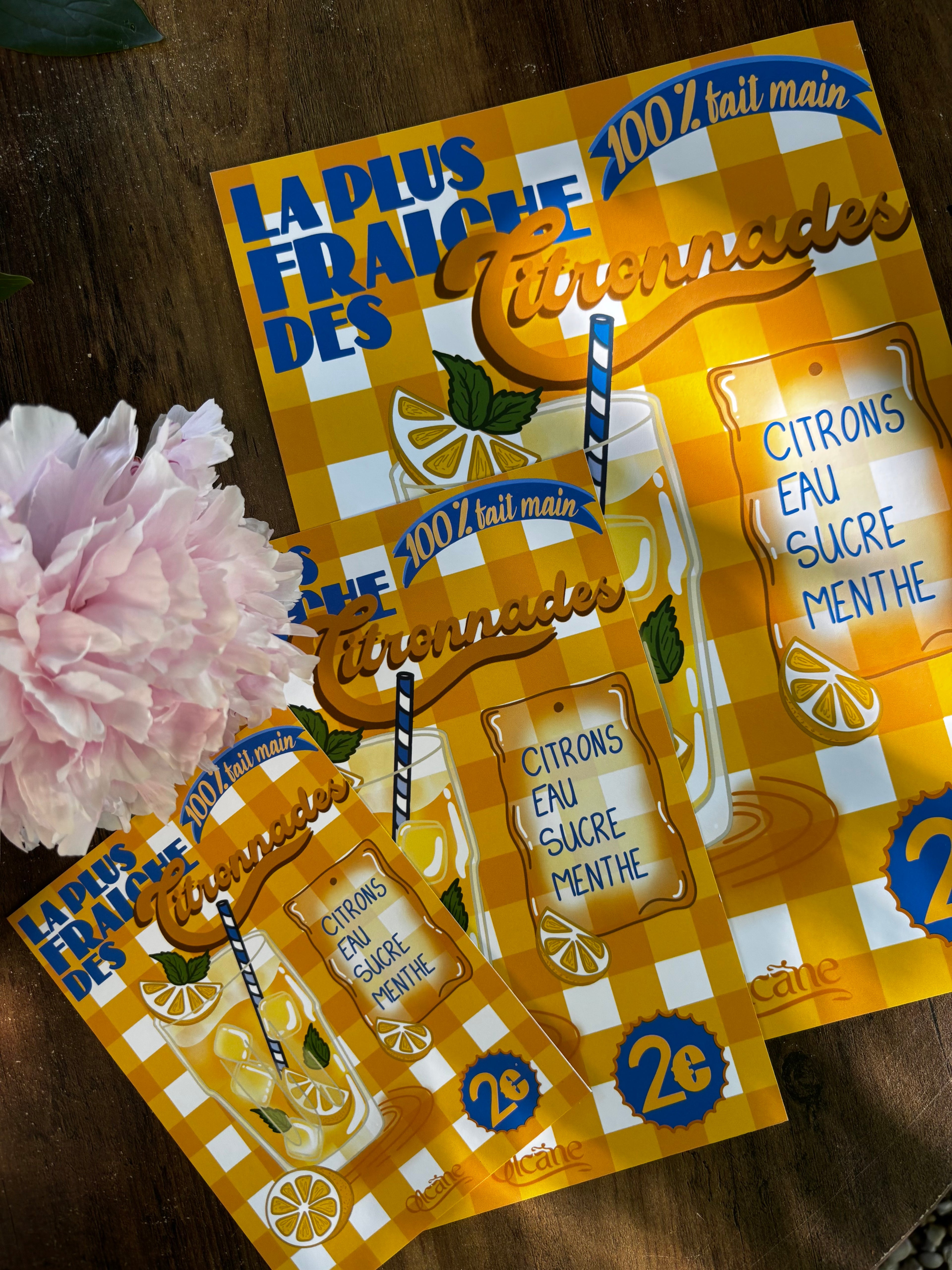 Affiches citronnades