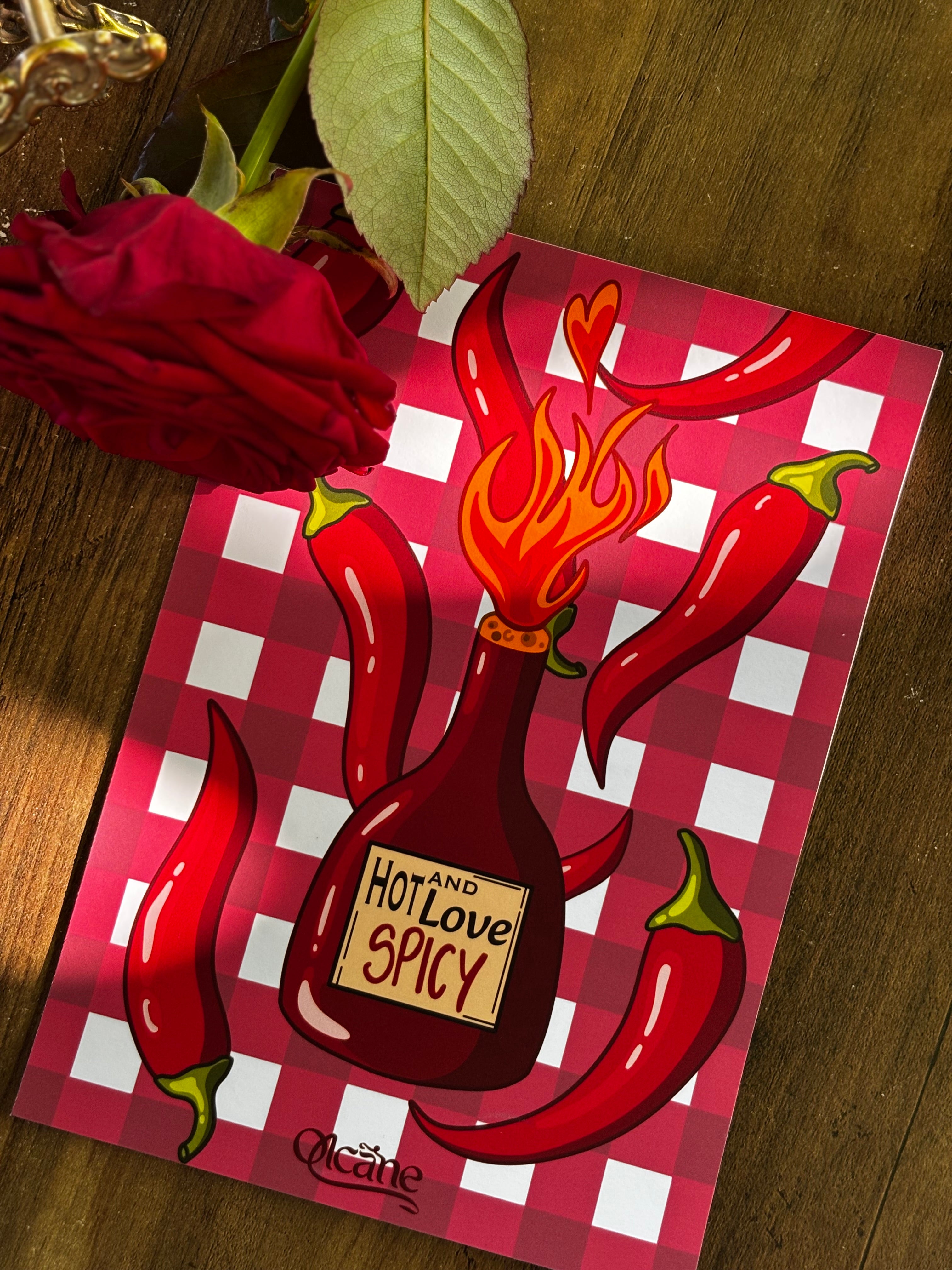 Affiche spicy