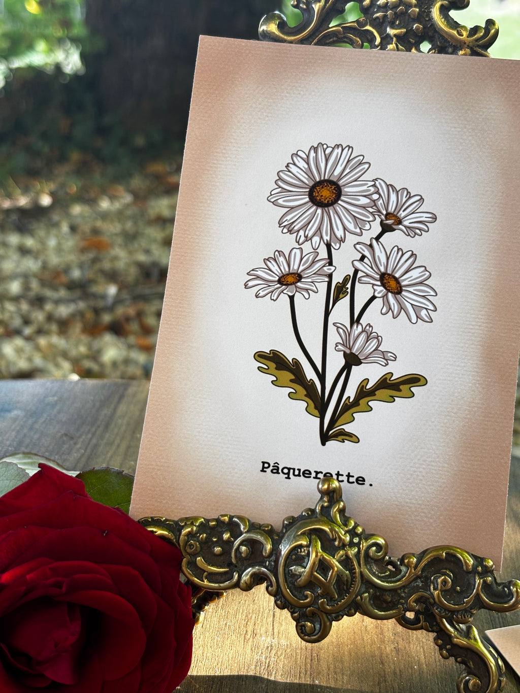 Affiches fleurs A6