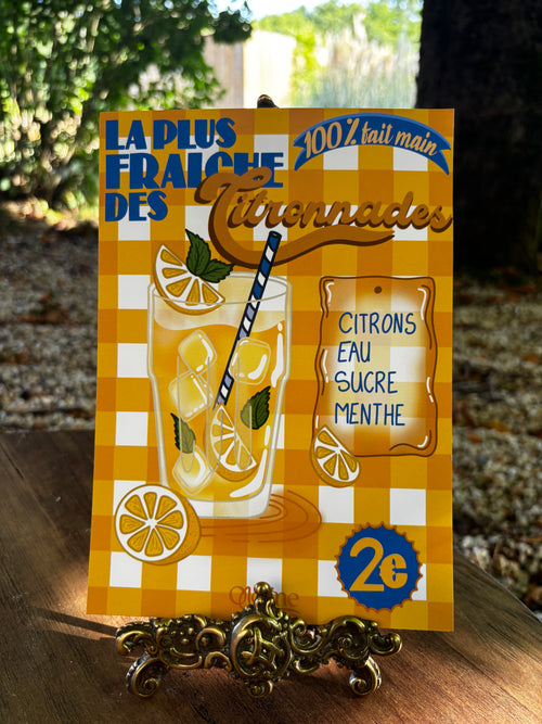 Affiches citronnades
