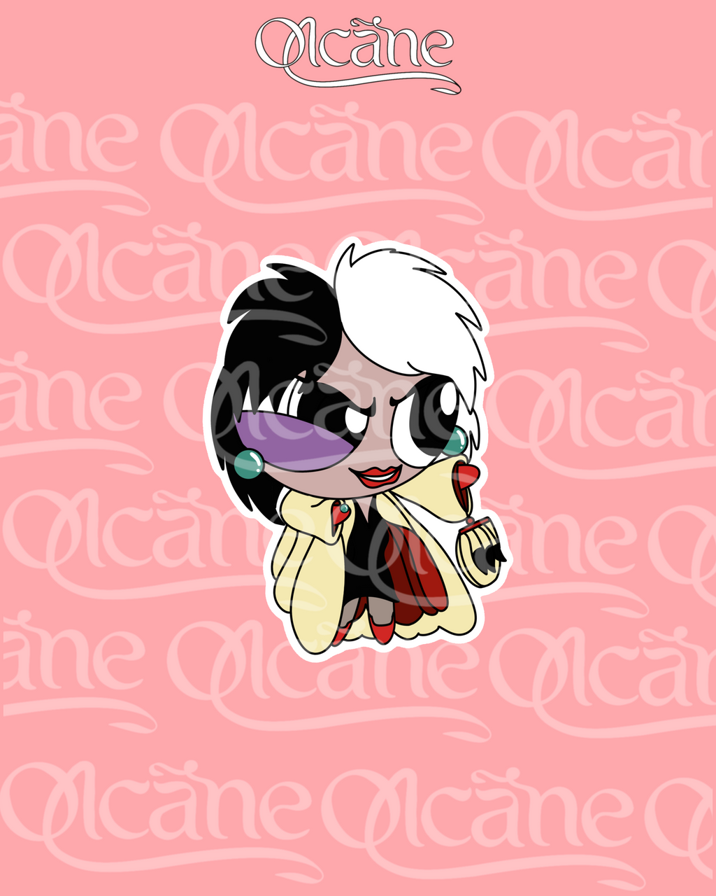 Holographic Sticker Cruelle