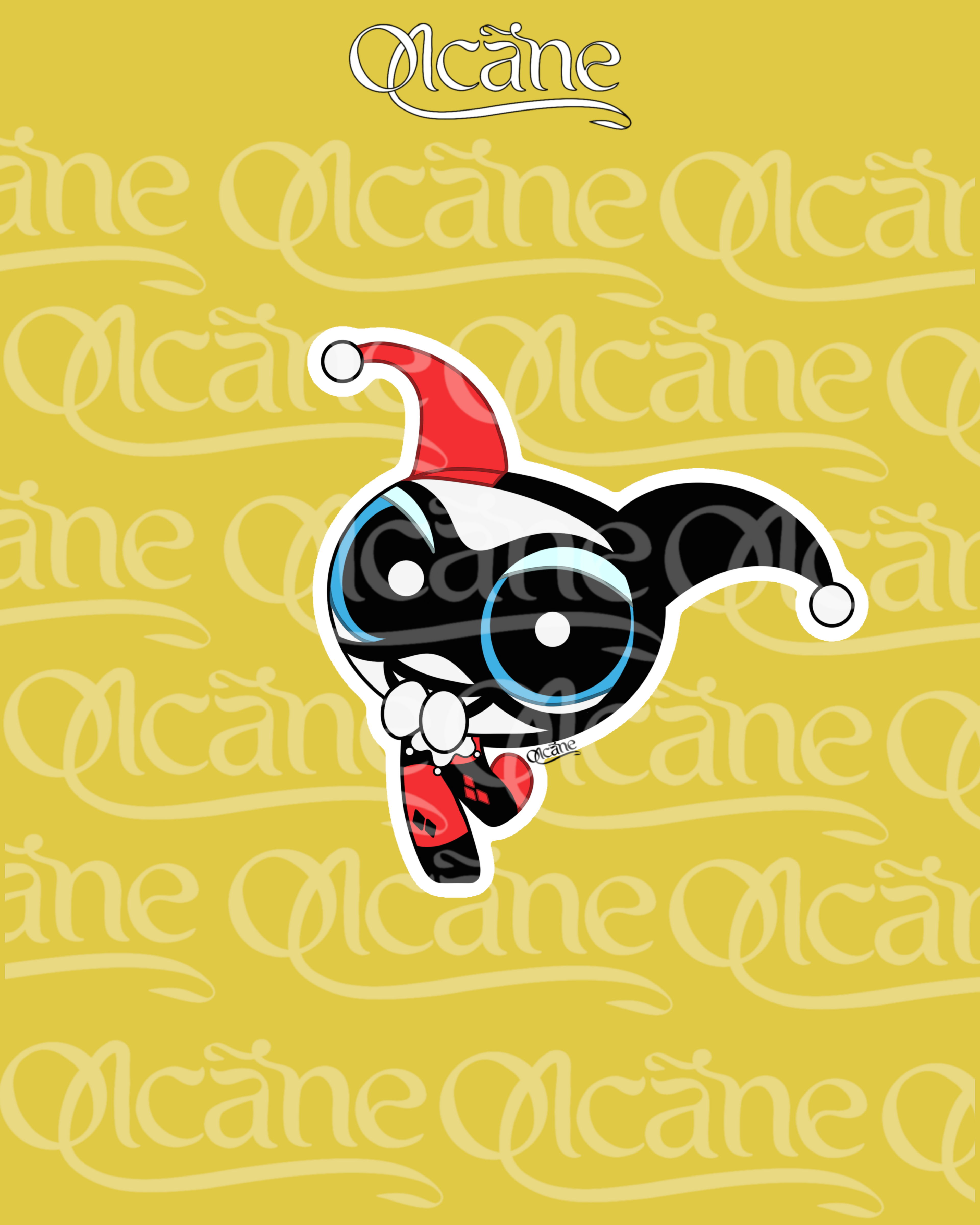 Holographic sticker Jokey