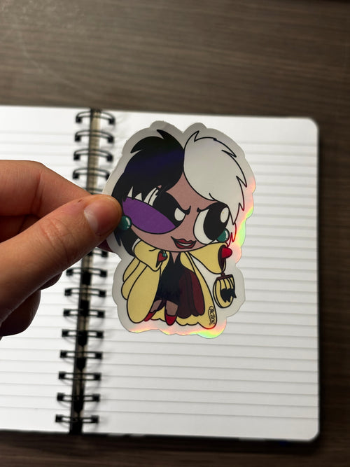 Holographic Sticker Cruelle