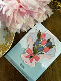 Marque page magnétique Bouquet de Fleurs