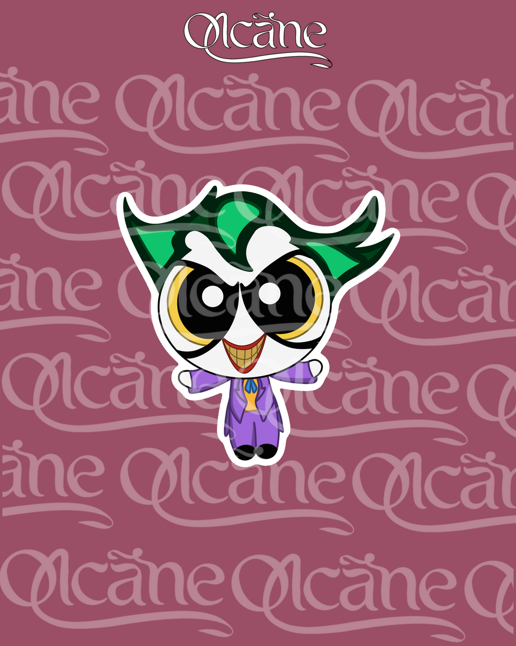 Holographic sticker Jokey